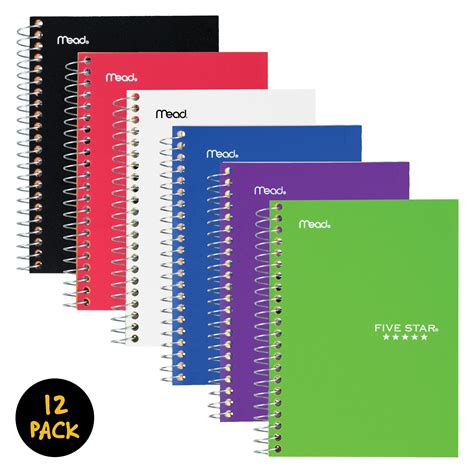 five star notebook|Five Star Spiral Notebook .